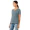 BELLA+CANVAS® Women's Relaxed V-Neck Heather T-Shirt